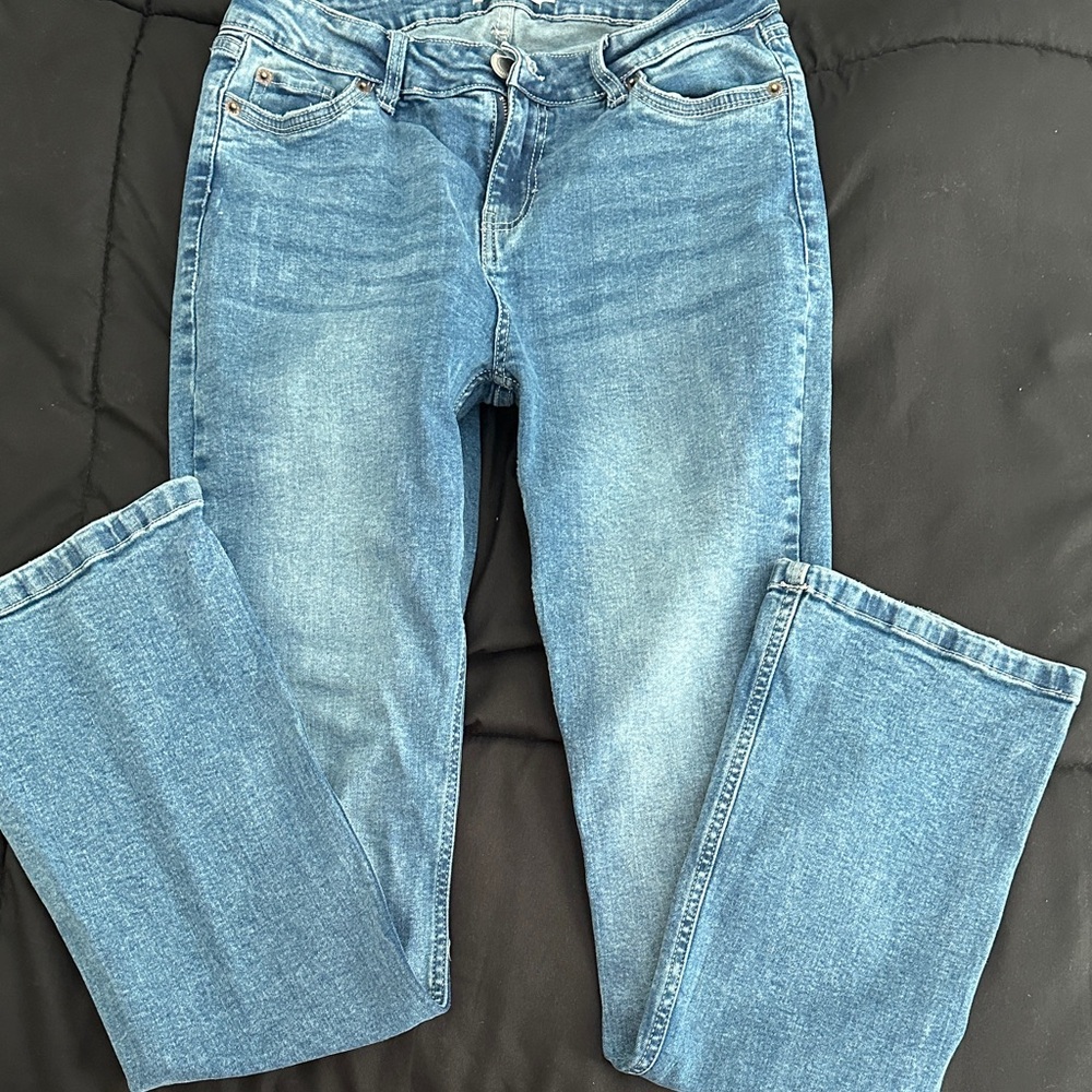Refuge Light Blue Flare Jeans